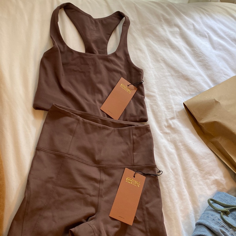 Girlfriend collective set NWT